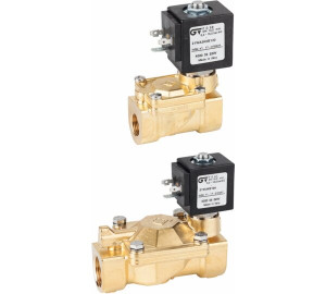 2 ways indirect acting solenoid valve N.C.