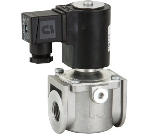 Gas solenoid valve N.C.