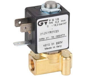 2 ways direct acting solenoid valve N.C.