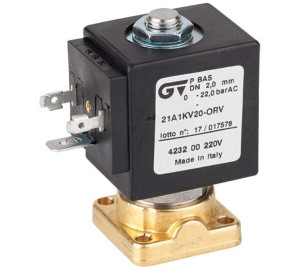 2 ways direct acting solenoid valve N.C.