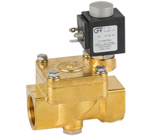 2 ways indirect acting solenoid valve N.C.