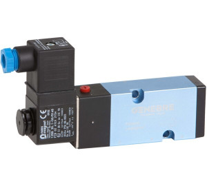5-ways solenoid valve with intrinsic safety coil