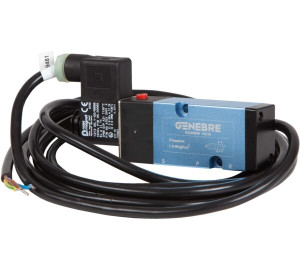 5 ways solenoid valve with protection by encapsulation coil