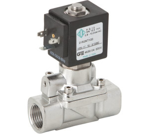2 ways indirect acting solenoid valve N.C.