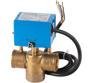 3 way motrized-zone valve with 5 cores wire