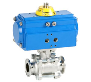 3 pieces ball valve (clamp)
