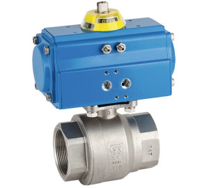 2 pieces ball valve / GNP Actuator