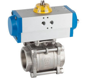 3 pieces ball valve / Gen-Air actuator