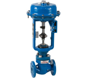 2 ways modulate pneumatic valve
