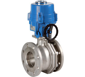 2 pieces full bore ball valve - flanges ends