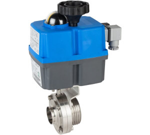 Butterfly valve threaded end/welded