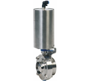 Butterfly valve end threaded/welded