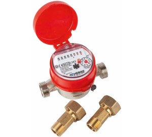Single flow water meter (Hot water)