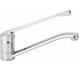 Medical single lever sink mixer Chromed