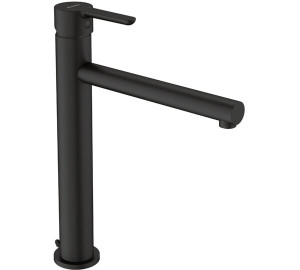 High single lever wash-basin mixer Oslo Black