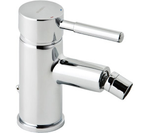 Single lever bidet mixer Chromed Tau