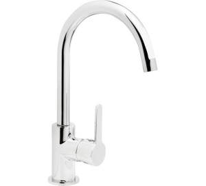 OSLO Single lever sink mixer cold start Chromed