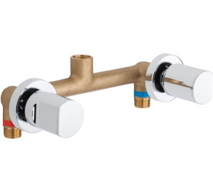 Built-in 8" shower mixer Chromed Kalo
