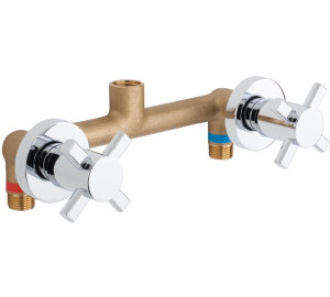 Built-in 8" shower mixer  Chromed Kross