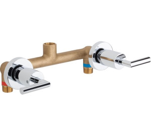 Built-in 8" shower mixer Chromed Ixo