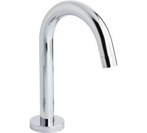 Swan neck pipe spout Chromed