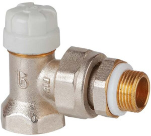 Angle adjusting lock shield valve for steel pipe