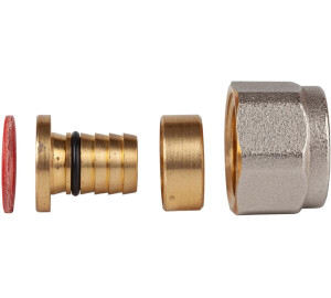 Multilayer + PEX pipe fitting G1/2" threaded BSP