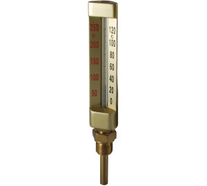 Glass Thermometer – Length 100 mm.