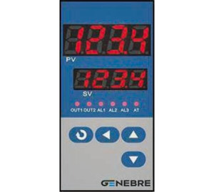 Regulator inp. programated out relay + 2 alarms (8075)<br>Regulator inp. programate out 4-20mA + 2 alarms (8076)