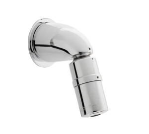 Anti-vandal shower sprayer with ball and socket