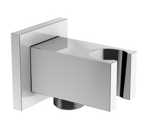 Square shower holder with 1/2