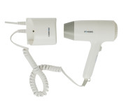 Hair dryer with holder