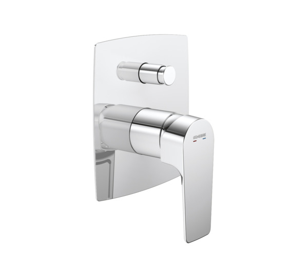 2 way built-in single lever shower mixer Chromed Koral