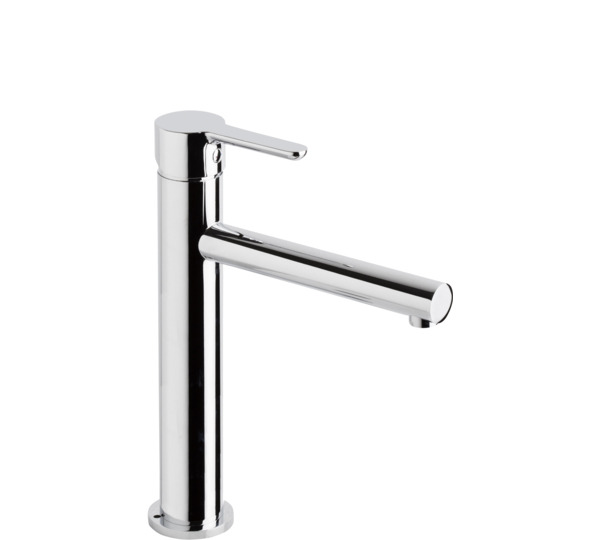 Medium height single lever wash-basin mixer Chromed Oslo