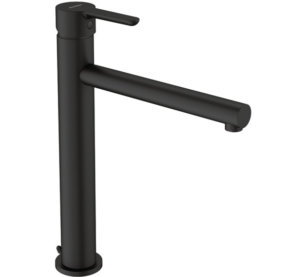 High single lever wash-basin mixer Oslo Black