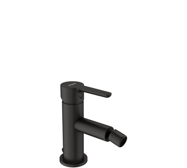 Single lever bidet mixer Black Oslo Black