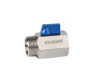 1 pc reduced bore ball valve M-F