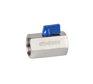 1 pc reduced bore ball valve F-F