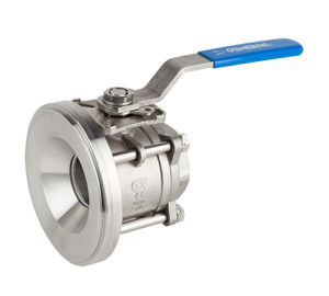 Tank bottom full bore ball valve