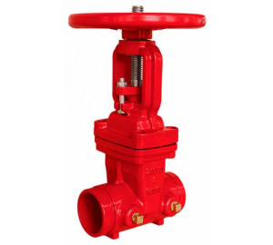 Gate valve with EPDM seat – Groove ends