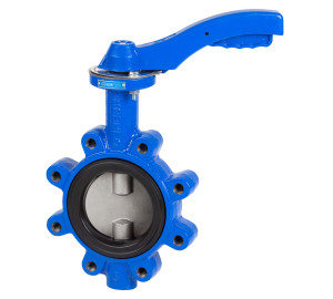 Lug type butterfly valve<br>Mounting between DIN PN 10/16 flanges