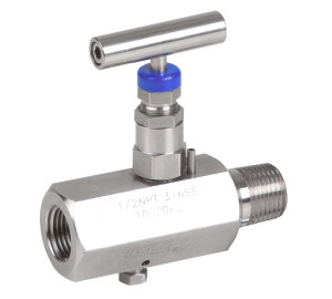 Needle valve – 6000 lbs with vent port