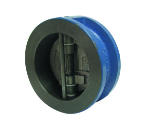 Wafer type. Double disk check valve PN 16