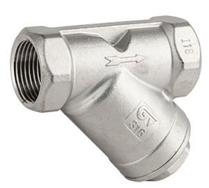 “Y” strainer PN 40 gas thread end