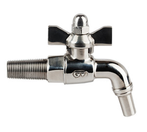 Stainless steel barrel ball valve