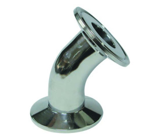 Sanitary accessories clamp 45º elbow