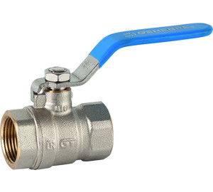 DZR ball valve. AISI 304 stainless steel lever manual control