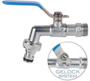 Bibcock Rapid-Ge ball valve