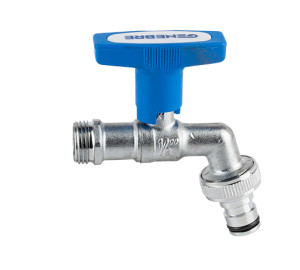 Bibcock ball T-handle valve Rapid-Ge