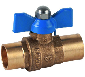 Welding ball valve